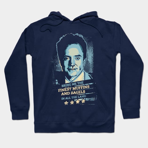 Finest Muffins and Bagels Hoodie by TomTrager